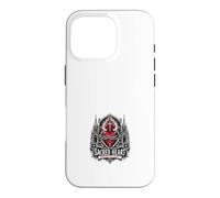 Custodia per iPhone 16 Pro Sacro Cuore Bruciante Con Misericordia Croce Gotica
