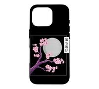 Custodia per iPhone 16 Pro Sakura Cornice Blooming Cherry Blossom Arte Giapponese Anime