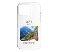 Custodia per iPhone 16 Pro Samaria Gorge Hiking Chania Creta Isola greca Creta Grecia