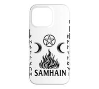 Custodia per iPhone 16 Pro Samhain Wicca Wiccan Witchy Vibes Festival celtico occulto