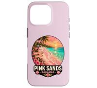 Custodia per iPhone 16 Pro Sands Bahamas Spiaggia Tropicale Tramonto Design