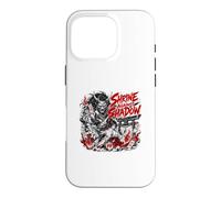 Custodia per iPhone 16 Pro Santuario contro l'ombra Oni Samurai Epic Anime