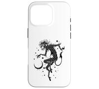 Custodia per iPhone 16 Pro Scimmia Mistica Notte Luna Crescente