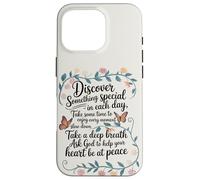 Custodia per iPhone 16 Pro Scopri qualcosa di speciale in ogni giorno.