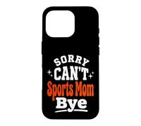 Custodia per iPhone 16 Pro Scusa, non posso fare sport, mamma ciao - Baseball