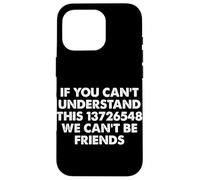 Custodia per iPhone 16 Pro Se non riesci a capire questo, non possiamo essere amici Car Guy