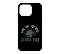 Custodia per iPhone 16 Pro Sea Shanty o Pirate Design per prenderemo il nostro congedo e andiamo