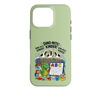 Custodia per iPhone 16 Pro Seagull Dino Mite Kinder Dinosaur Back to School Student Kid