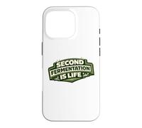 Custodia per iPhone 16 Pro Second Fermentation Is Life Kombucha SCOBY Brewer Gift