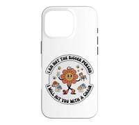 Custodia per iPhone 16 Pro Sedia con motivo floreale I Am Not The Bigger Person