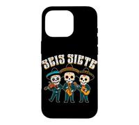 Custodia per iPhone 16 Pro Seis Siete Souls Giorno Dei Morti Dia De Los Muertos 67 Meme