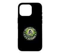 Custodia per iPhone 16 Pro Send It Like Its October stemma mountain bike autunno