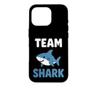 Custodia per iPhone 16 Pro Shark Lover Ocean Animal Marine Life Funny Cute Team Shark