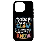 Custodia per iPhone 16 Pro Shine Bright in the Classroom Motivational per educatori
