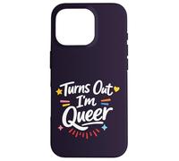 Custodia per iPhone 16 Pro Si scopre che sono queer - Divertente orgoglio LGBTQ+ in