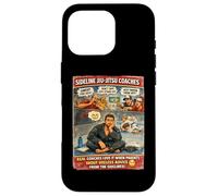 Custodia per iPhone 16 Pro Sideline Jiu Jitsu Coaching divertente BJJ Parent Coaching