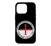 Custodia per iPhone 16 Pro Sigillo della bandiera dell'Ordine dei Templari