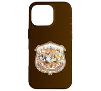 Custodia per iPhone 16 Pro Simpatici cani con cuccia per cani e cibo durante il sonno