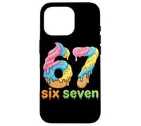 Custodia per iPhone 16 Pro Six Seven 67 Number Ice Cream Drip Meme 6 7 Kids boys Girls