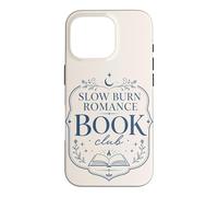 Custodia per iPhone 16 Pro Slow Burn Romance Book Club Romance Reader Book Amante