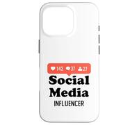 Custodia per iPhone 16 Pro Social Media Influencer Semplice Costume di Halloween Sogno Lavoro