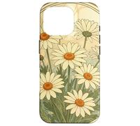 Custodia per iPhone 16 Pro Sogni di margherite in stile Liberty
