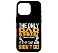 Custodia per iPhone 16 Pro Solo un cattivo allenamento è quello che non hai fatto