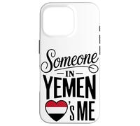 Custodia per iPhone 16 Pro Someone In Yemen Loves Me Long Distance Romance