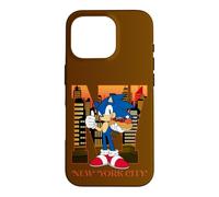 Custodia per iPhone 16 Pro Sonic the Hedgehog New York City Rush Viaggio