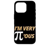 Custodia per iPhone 16 Pro Sono Molto Pious Divertente 3.14 Pi Day Matematica Fan Studente Insegnante