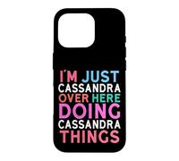 Custodia per iPhone 16 Pro Sono solo Cassandra qui a fare il nome di Cassandra Things