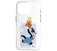 Custodia per iPhone 16 Pro Space Jam: A New Legacy Tweety and Sylvester