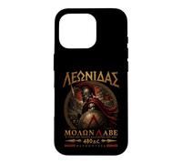 Custodia per iPhone 16 Pro Spartani Leonida re di Sparta | Antica Grecia Spartan Elmo