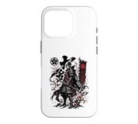 Custodia per iPhone 16 Pro Spirito guerriero samurai solitario di Tenka