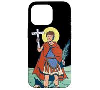 Custodia per iPhone 16 Pro St Expeditus Expedite Expedito Hodie Cattolico Saint Spartan