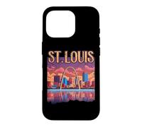 Custodia per iPhone 16 Pro st. louis, gateway, arco, missouri, paesaggio urbano, orizzonte