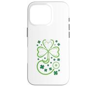 Custodia per iPhone 16 Pro St Patrick's Day Nurse Doctor Stethoscope Shamrock RN MD