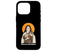 Custodia per iPhone 16 Pro St. Therese of Lisieux Inspirational Quote graphic