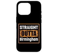 Custodia per iPhone 16 Pro Straight Outta Birmingham, Alabama, USA, stile retrò invecchiato