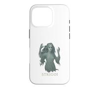 Custodia per iPhone 16 Pro Strigoi Femminile Notte Spiriti del Folklore Rumeno Gotico