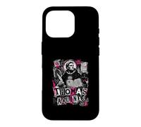 Custodia per iPhone 16 Pro Studio del testo di filosofia cattolica Tommaso d'Aquino