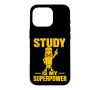 Custodia per iPhone 16 Pro Studious Pencil Learning Strength Student Design