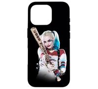 Custodia per iPhone 16 Pro Suicide Squad Harley Quinn Bat at You