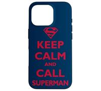 Custodia per iPhone 16 Pro Superman Call Superman