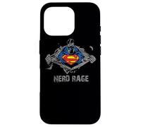 Custodia per iPhone 16 Pro Superman Nerd Rage