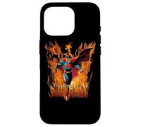 Custodia per iPhone 16 Pro Superman Through the Fire