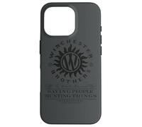Custodia per iPhone 16 Pro Supernatural Winchester Anti Possession