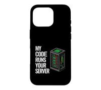 Custodia per iPhone 16 Pro SysAdmin Programmer My Code Runs Your Server