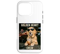 Custodia per iPhone 16 Pro T-shirt per cani vintage Golden Retriever Life Is Golden