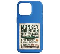 Custodia per iPhone 16 Pro T-shirt Punch Monkey Primate Highland Adventure Advice